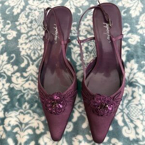 Elegant Purple Women's Shoes
